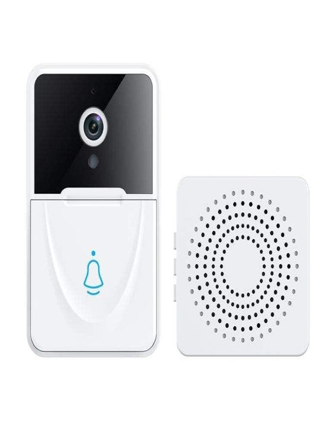AJUK Wireless WiFi Video Doorbell with Music Bell - Full HD Resolution | Two Way Audio | Night Vision | Long Standby | Instant Visitor Video Call | App Connectivity Smart Door Bell - Image 3