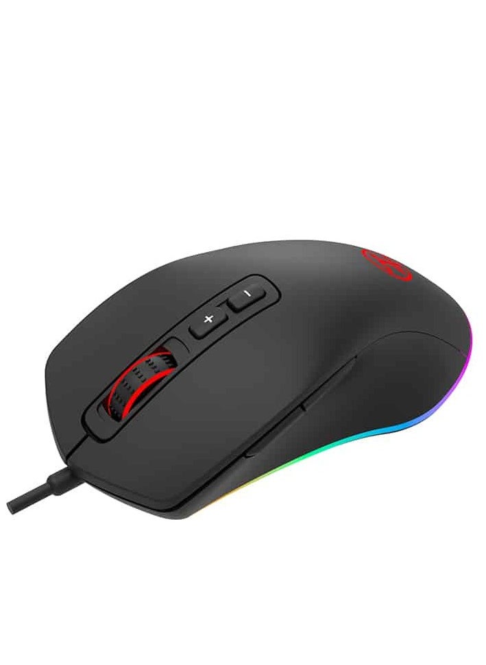 Techno Zone - TechnoZone V 68 Gaming Mouse 8 PROGRAMMABLE KEYS RGB LIGHT AND SOFTWEAR EDITABLE - Image 1