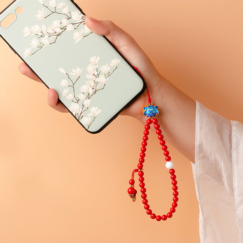2pcs Mobile Phone Shell Chain Pendant Short Lanyard Mobile Phone Chain - Image 5