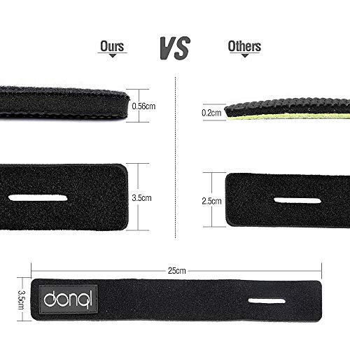 DONQL Fishing Belt, Fishing Rod Ties, Stretchy Rod Straps 25CM, Wraps Strap Holder Fish Pole Belt Elastic Casting Rods Holder Strap Belt Fish Gear Spinning Fly (Green) - Image 4