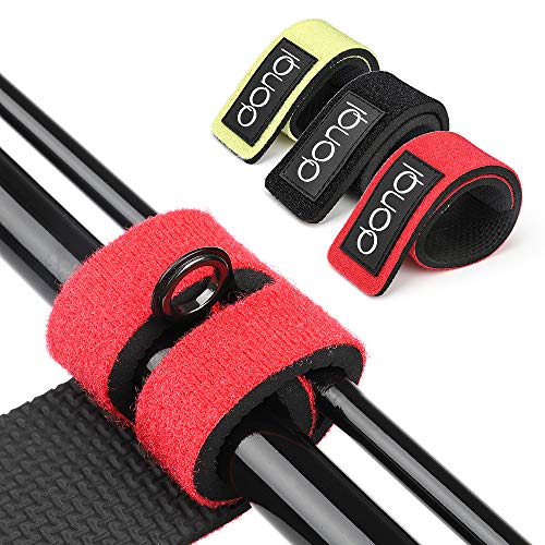 DONQL Fishing Belt, Fishing Rod Ties, Stretchy Rod Straps 25CM, Wraps Strap Holder Fish Pole Belt Elastic Casting Rods Holder Strap Belt Fish Gear Spinning Fly (Green) - Image 2