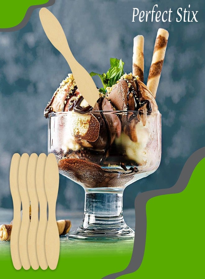 Perfect Stix 5" Wooden Ice Cream Spoons/Tasting/Spreading Spoons/Birchwood - Case of 2,000ct - Image 4