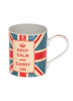 Keep Calm and Carry On Coffee Tea Mug Cup, White and Blue and Red - pzsku/ZE6EFE300596940A85219Z/45/_/1728397135/a4abf0ce-8442-4a72-b26d-5c7b569b2ae8