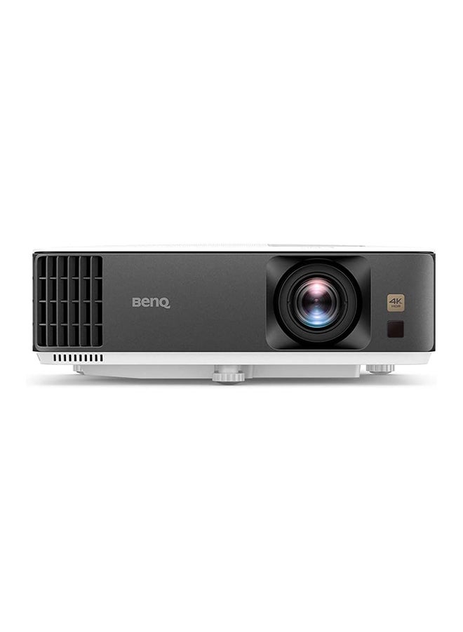 BenQ TK700 UHD HDR 4K Projector, 3200 Lumens Console Gaming Projector, 5W Speakers Home Theatre, 60Hz/16.7 ms @ 4K And 240Hz/4ms @ Full HD Input Lag For Games, Home Cinema And Sports, Projector 4K TK700 White & Brown - Image 1