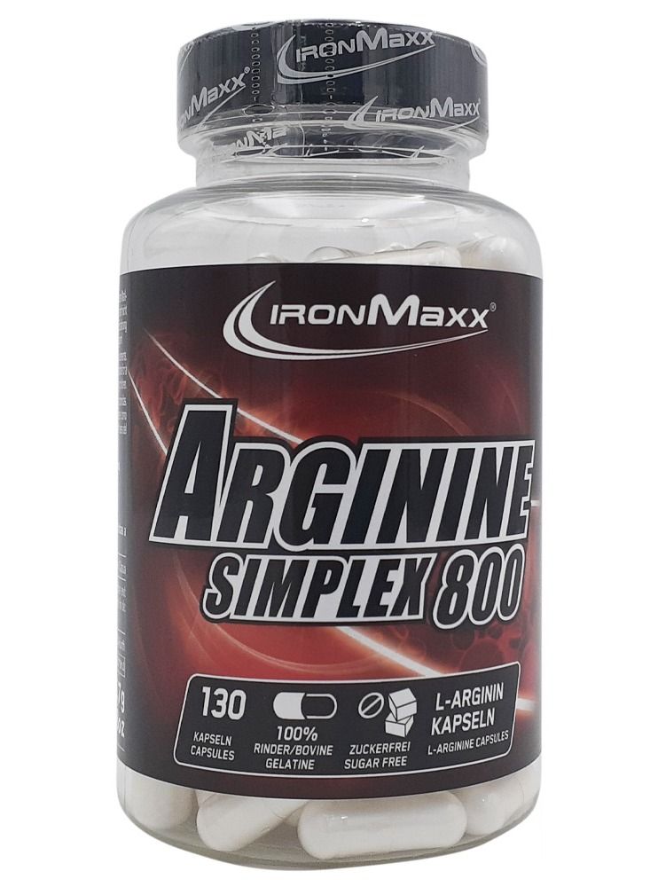 Arginine Simplex 800 Supplement 130 Capsules 