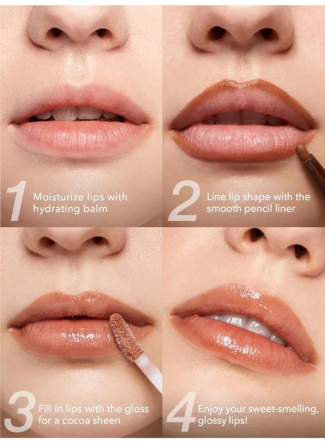 SHEGLAM Cocoa Kiss Lip Duo-Brownie Bite