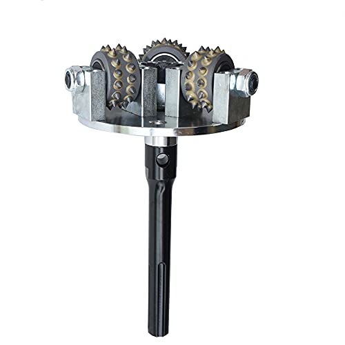 ACTINTOOL Concrete Bushing Patch Repair Prepare SDS Max Bush Hammer Bit for Rotary Hammer and Polisher, Coat Removing Stone Concrete Texturing Bushing Hammer Tool - Image 1