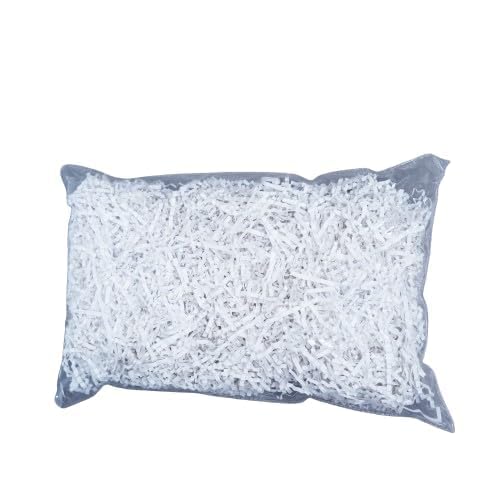 Elatapes Shredded Paper For Gift Wrapping Basket Filling Crinkle Cut Paper Confetti Paper Reusable Environment Friendly Suitable For ECommerce Business Pack Of 500 Grams White - Image 3