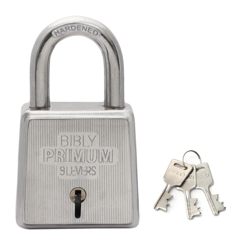 AUTHENTIC AK BEBLY Industries Premium 70 MM Padlock with 3 Keys  - Image 1