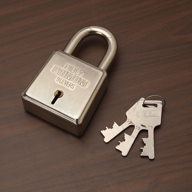 AUTHENTIC AK BEBLY Industries Premium 70 MM Padlock with 3 Keys  - Image 4
