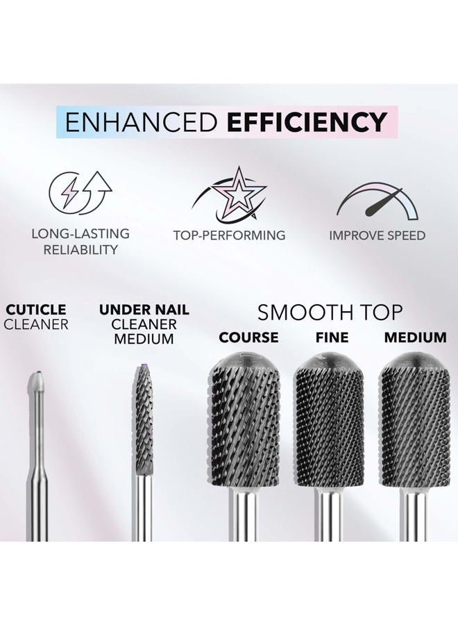 Kiara Sky Professional Nails (Large Smooth Top Fine Black) - Image 4