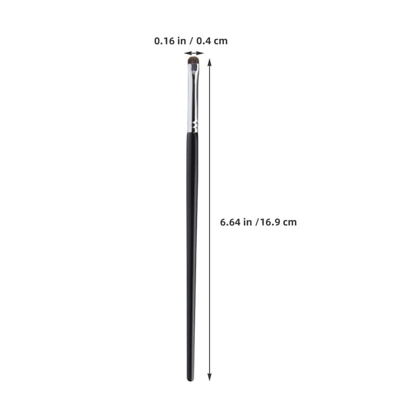 FAVOMOTO Fine Precision Eyeliner Brush Set 4pcs Small Makeup Brush Kit with Premium Horse Hair for Detailed Eye Makeup and Eyeliner Application - Image 2