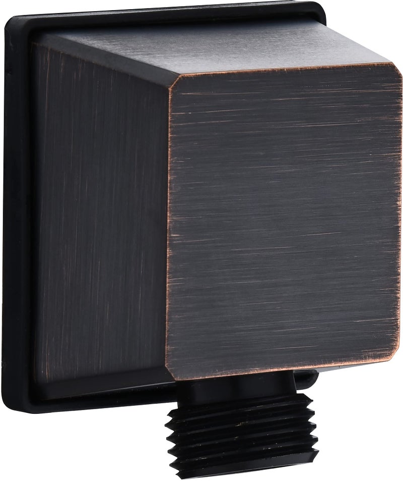 Tearel Square Wall Elbow For Hand Held Shower Venetian Bronze - Image 1