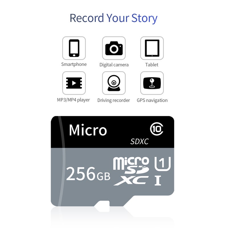 بطاقة TF سعة كبيرة بطاقة Micro SD 32GB U1 فئة 10 بطاقة ذاكرة عالية السرعة للهاتف المحمول والكاميرا ومقارنة الهاتف وعرض الشاشة - Image 5