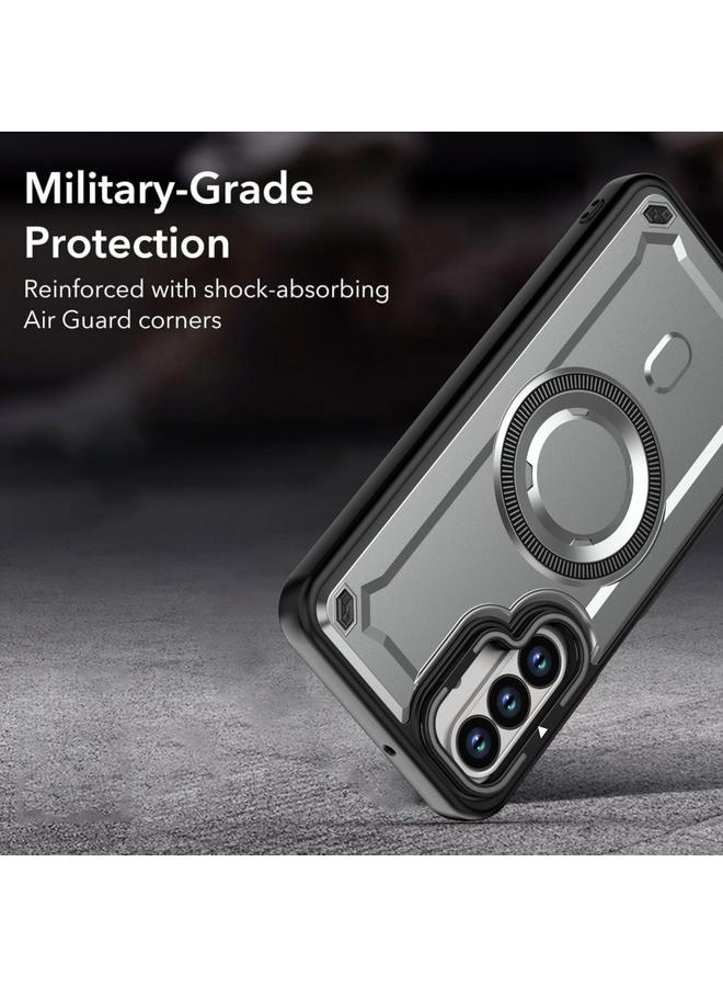 S-TOP Case For Samsung Galaxy A26 5G MagSafe PC Phone Case with Lens Holder - Image 2