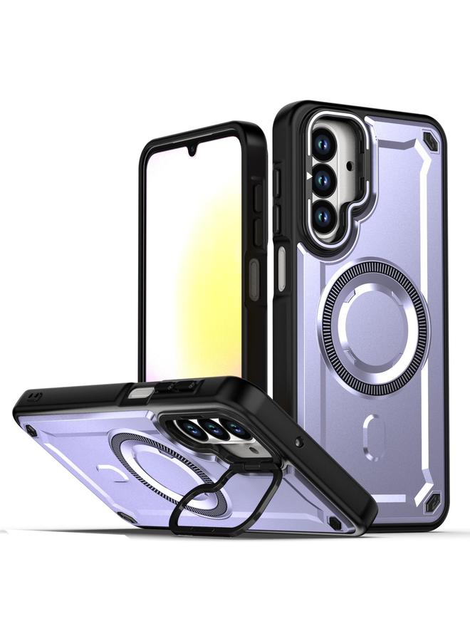 S-TOP Case For Samsung Galaxy A26 5G MagSafe PC Phone Case with Lens Holder - Image 1