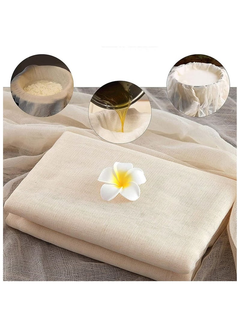 Ailily 90CM Cheese Cloth Bean Bag Cloth Filter Gauze Soy Milk Filter Cloth Tofu Cloth Kitchen Cotton Gauze Fabric - Image 1
