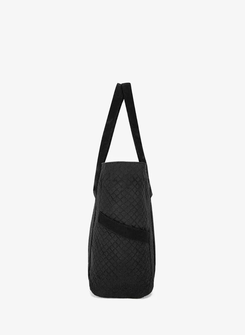 Bagsmart  BAGSMART Black Bonchemin Extra Large Tote Bag for Women | Best Price UAE