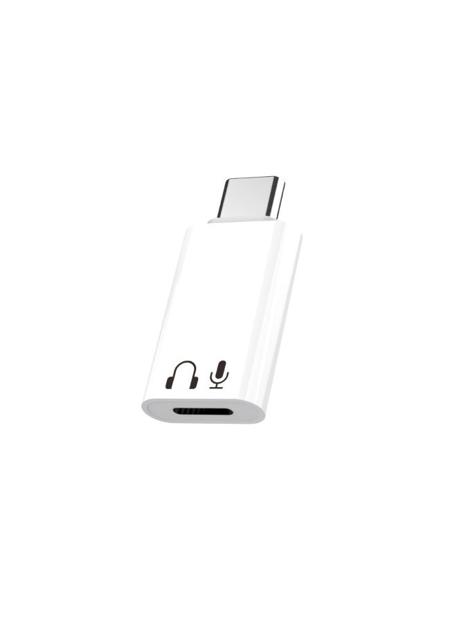 Generic - For AppleFor Iphone Lightning To Type-c Digital Headset Adapter Ipad Adapter-Interface Form:Type-c Audio Adapter - Image 1