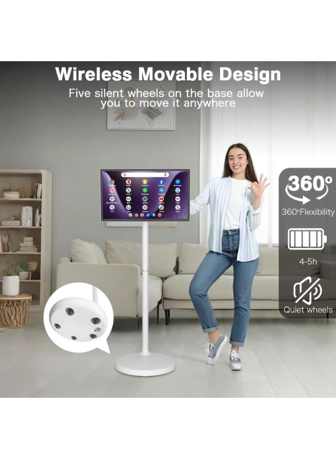 24-inch Portable Smart Screen, 8H Long Battery Life, 8GB RAM & Voice Control, Mobile Design for Home, Interactive Education - Image 4