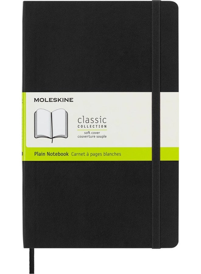 Moleskine: Notebook Large Plain Black Soft
