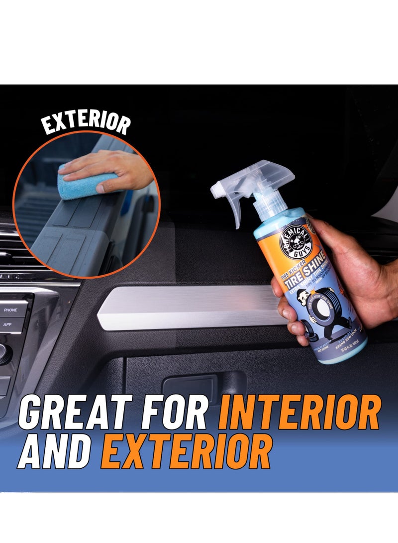 كيميكال جايز ملمع إطارات إضافي من كيميكال جايز تاير كيكر، 473 مل - Image 3