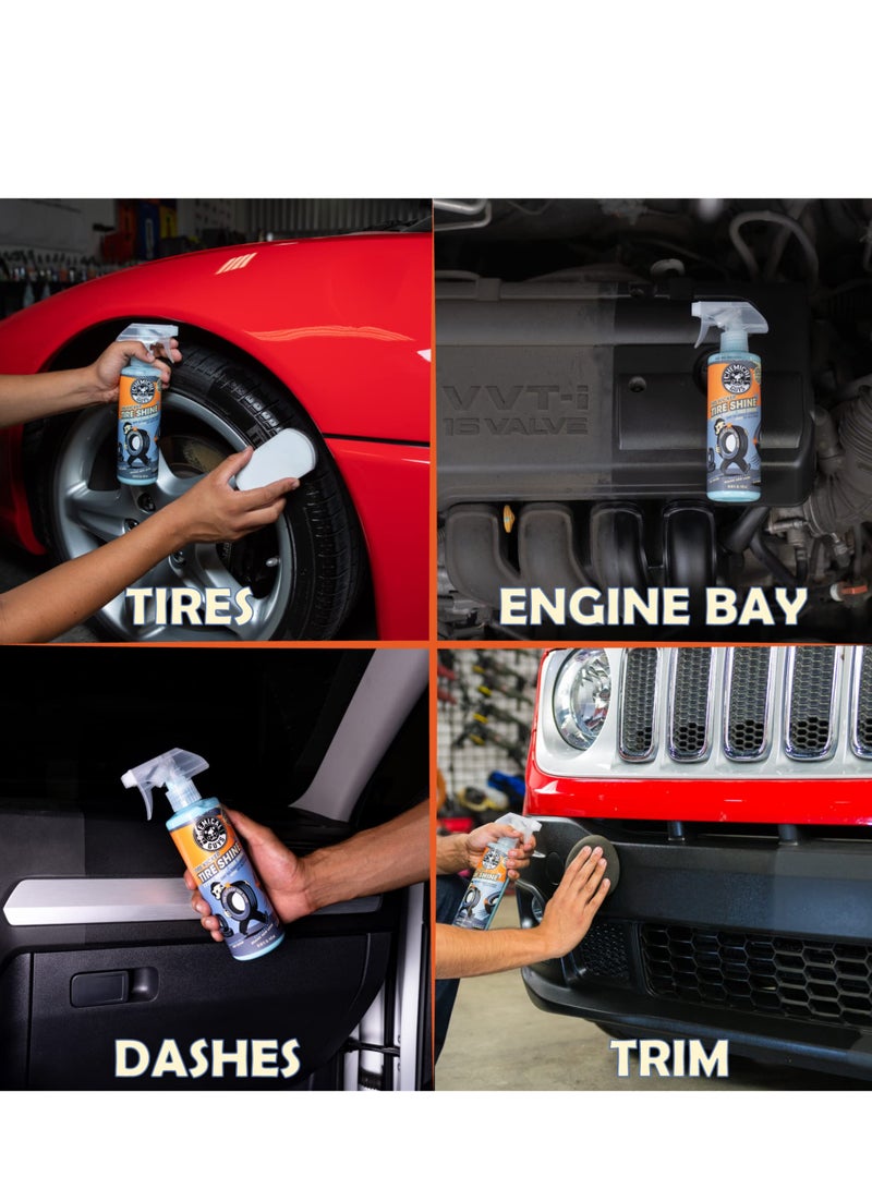 كيميكال جايز ملمع إطارات إضافي من كيميكال جايز تاير كيكر، 473 مل - Image 4