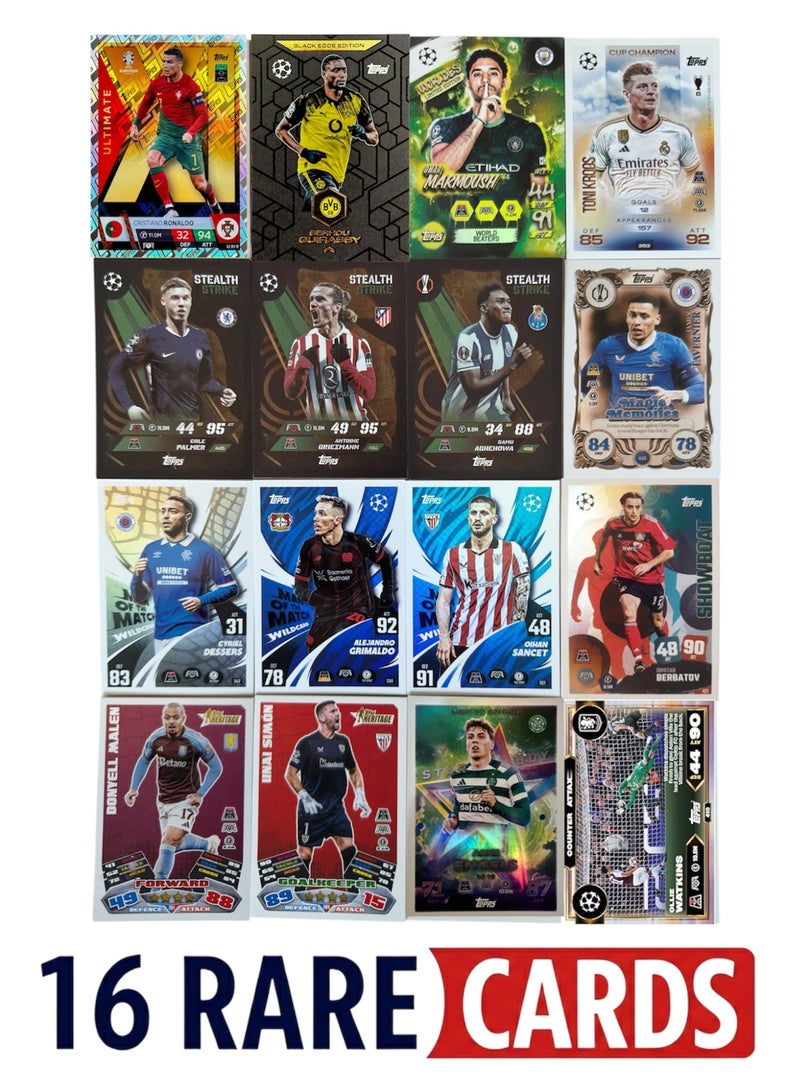 Topps Match Attax 25/26 - Bundle 46 Cards including Cristiano Ronaldo & Kroos - Image 2