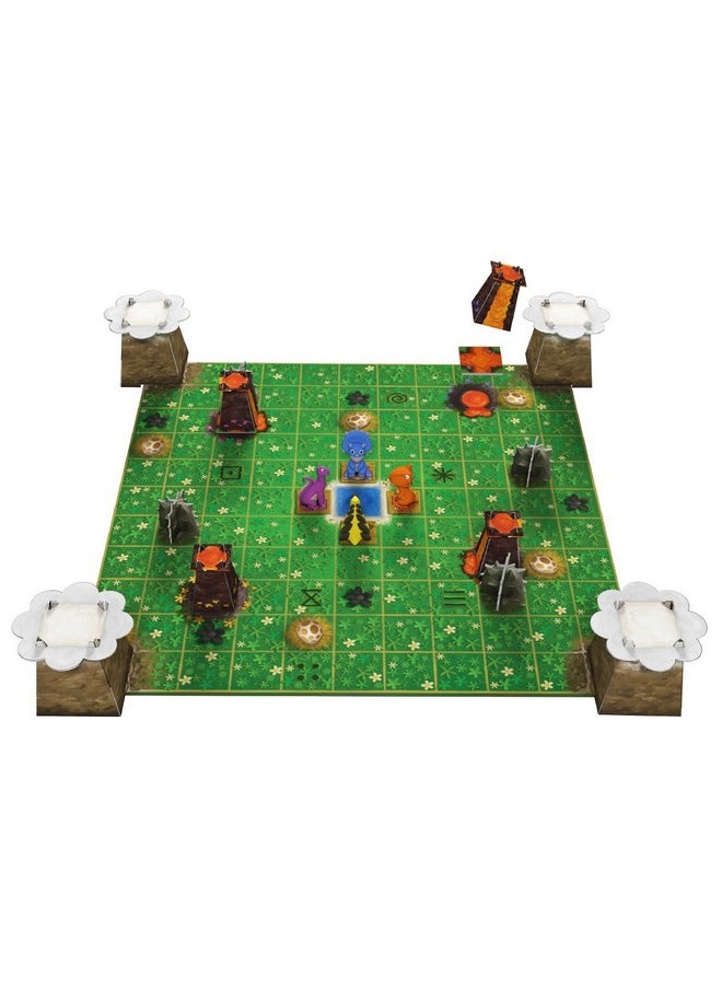 Loki: SOS Dino Game, -Tile Placement Tabletop -Board Game, Strategy, Cooperative, Easy to Play, Family Game, 1 to 4 Players, Ages 7 and Up