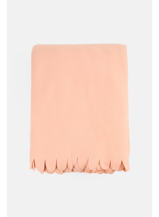 Polar Fleece Blanket 150 x 200 cm, Peach
