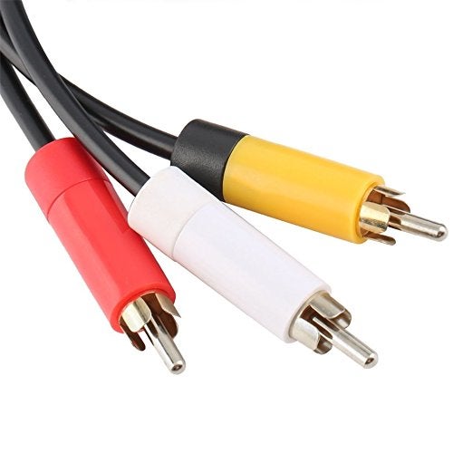 CHILDMORY 1.8M Audio Video AV RCA Video Composite Cable Cord for Xbox 360 Slim - Image 4