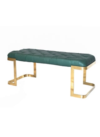 Green leather seat 126x50cm - pzsku/ZE6F1BFDE69AD484460B8Z/45/_/1725350320/cbecf97f-9352-495c-bf31-85a8b62998a7
