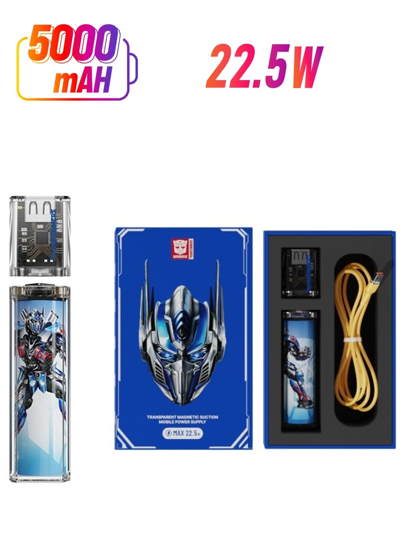 TRANSFORMERS Transformers TF-D03 Magnetic 5KmAh Power Bank Optimus Prime Competition Edition  - Image 1