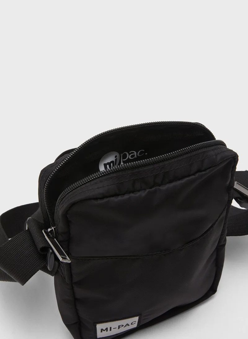 MI-PAC Crosshatch Flight Messenger Bag