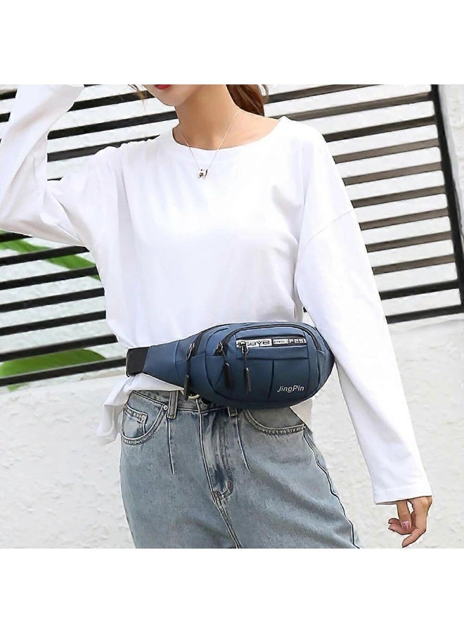 Men’s Waist Bag – 4 Zipper Pockets, Lightweight & Practical for Travel and Daily Use - Image 2