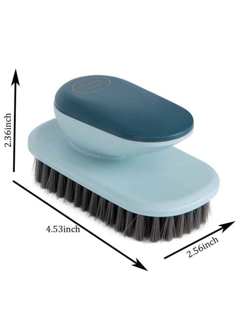 KASTWAVE 2 Pack Laundry Brush, Shoe Cleaning Brush Household Cleaning Clothes Shoes Scrubbing Household Cleaning Brushes Bathroom - Image 4