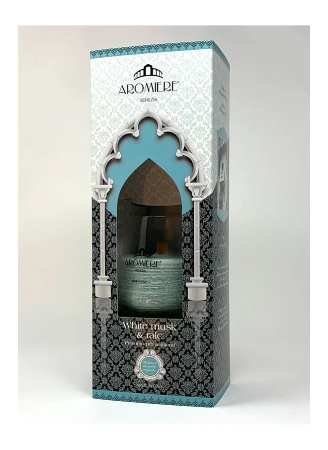 أرومير White Musk & Talc Home Fragrance  Candle  Scent 260 g