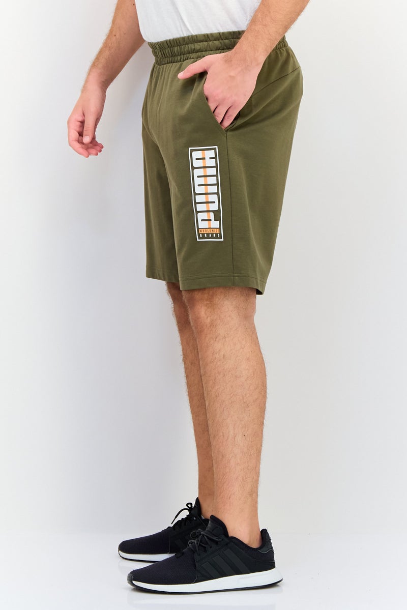 PUMA Men Sportswear Fit Outdoor Shorts, Olive - Image 2