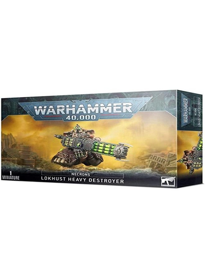 Games Workshop - Warhammer 40,000 - Necrons Lokhusts Heavy Destroyer, All Grey