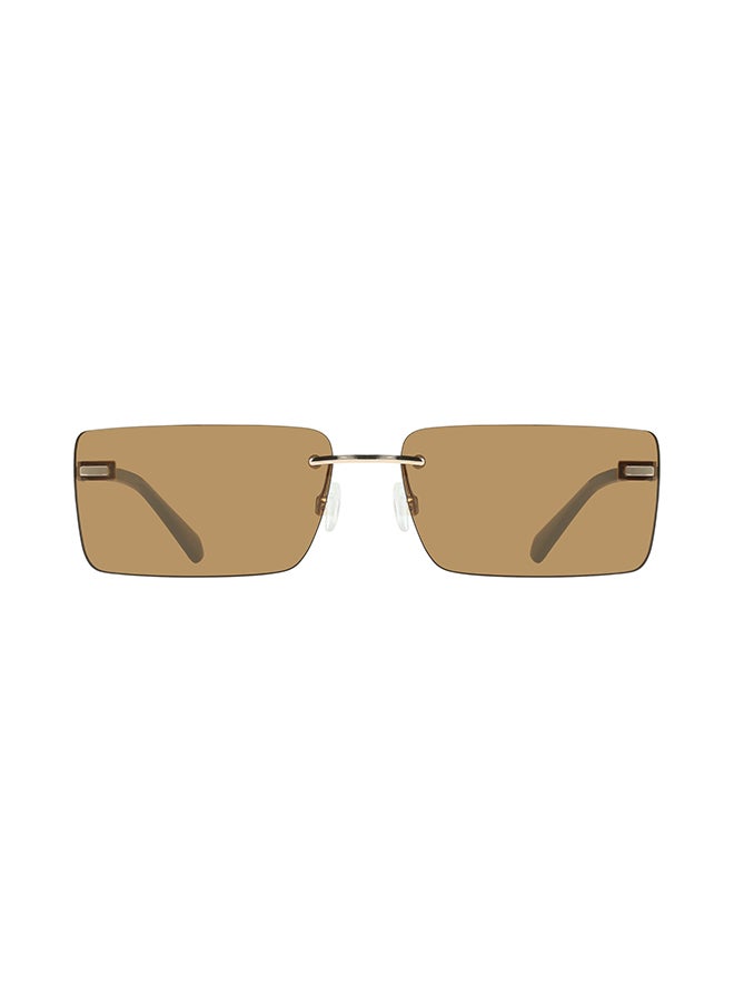 Calvin Klein Jeans 3 PC SCREW MOUNT METAL CALVIN KLEIN JEANS SUN CKJ25206S 6116 (719) GOLD/BROWN - Image 1