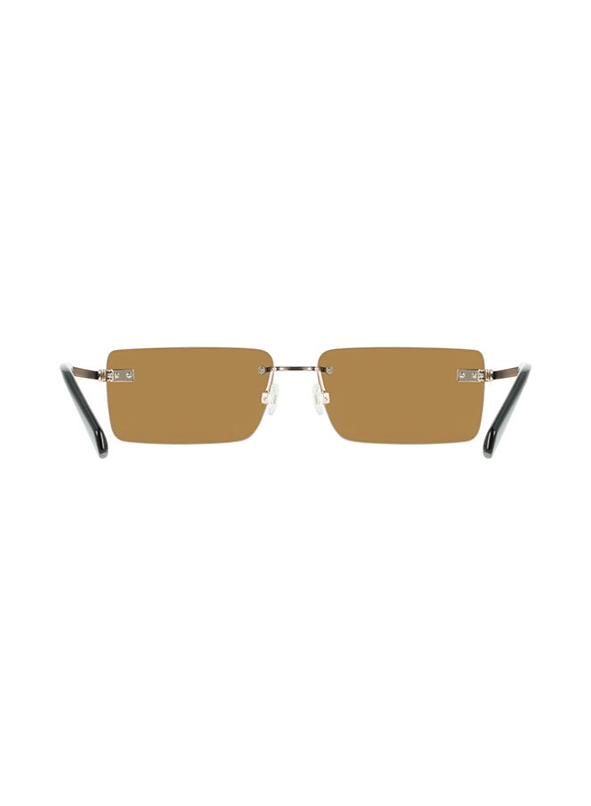 Calvin Klein Jeans 3 PC SCREW MOUNT METAL CALVIN KLEIN JEANS SUN CKJ25206S 6116 (719) GOLD/BROWN - Image 3