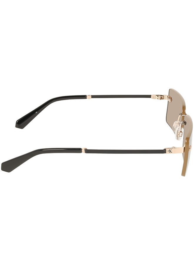 Calvin Klein Jeans 3 PC SCREW MOUNT METAL CALVIN KLEIN JEANS SUN CKJ25206S 6116 (719) GOLD/BROWN - Image 5