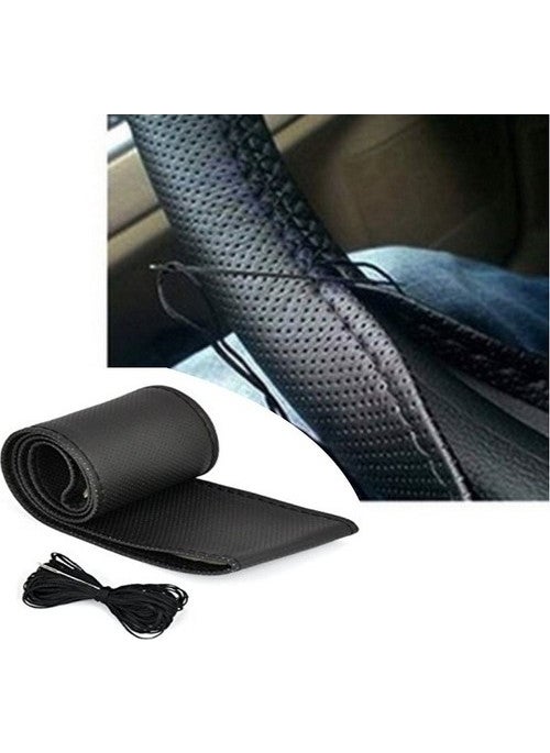 Fox - Isuzu D Max 2010 Black Strut Steering Wheel Cover - Image 1
