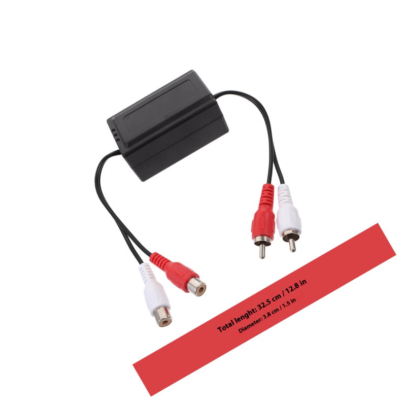 Noise Filter for Automotive Sound Systems, Prevents Ground Loop Interference - Image 2