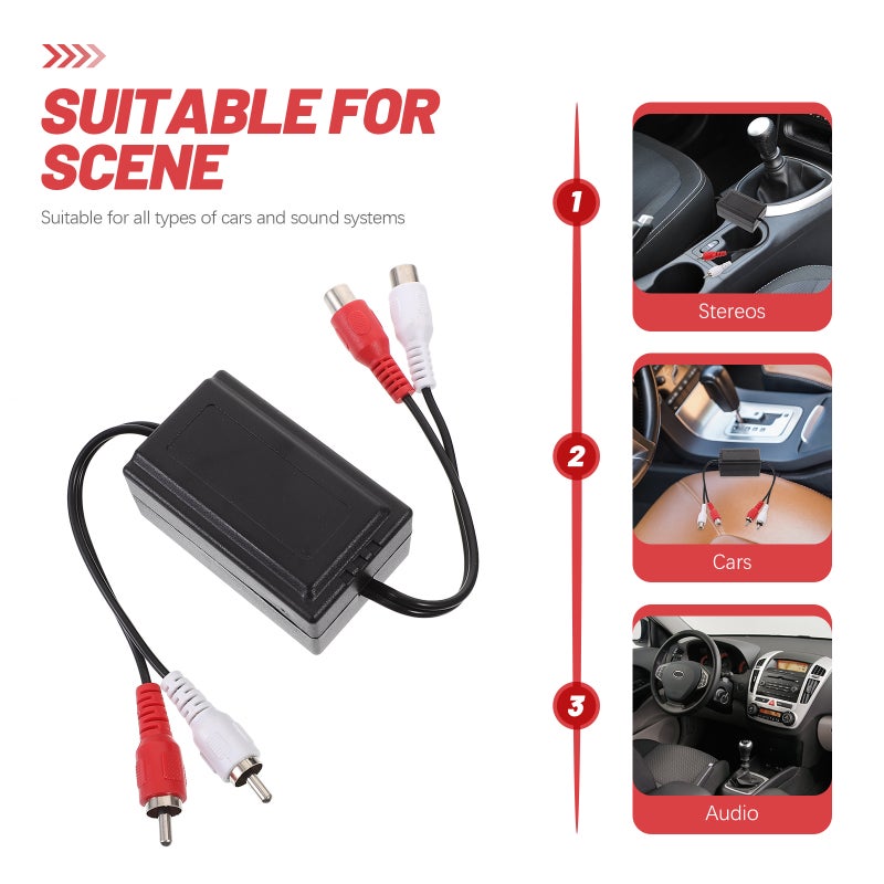 Noise Filter for Automotive Sound Systems, Prevents Ground Loop Interference - Image 5