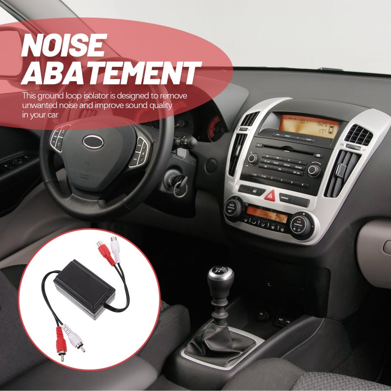 Noise Filter for Automotive Sound Systems, Prevents Ground Loop Interference - Image 3