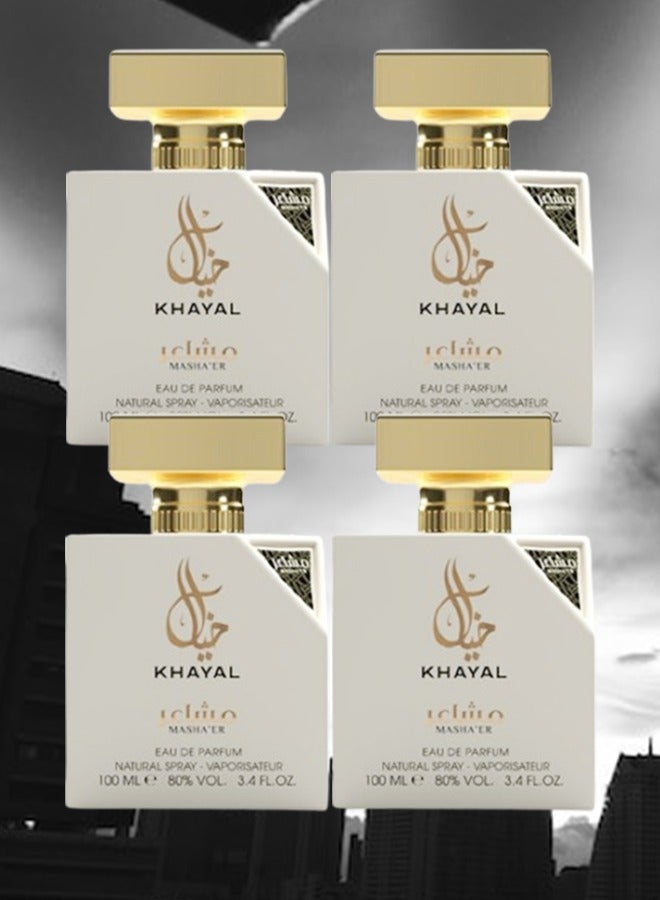 خيال 4 قطع عطر خيال مشاعر 100 مل - Image 1