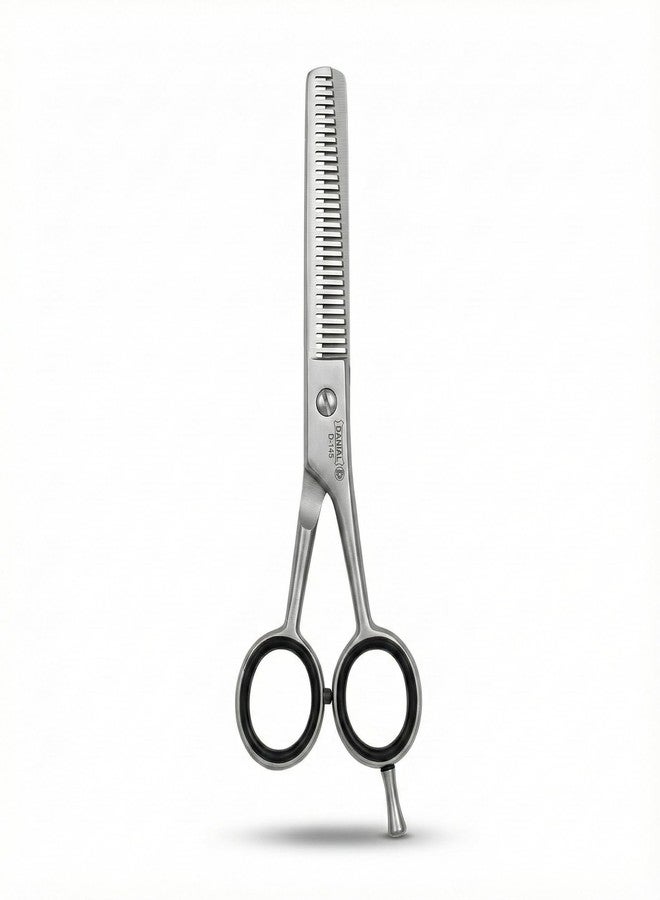 DANIAL Professional Hair Single Thinning Scissor 6.5 Inch | Stainless Steel Barber Thinning Shear | Adjustable Screw | Ergonomic Handle with Finger Rest - Image 1