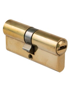 Sharpdo Lock Cylinder 70mm with 5 Single Keys, Profile Cylinder Set with One Screw, Easy Mountable Lock for Doors and Garages, Length 60mm  - Image 3