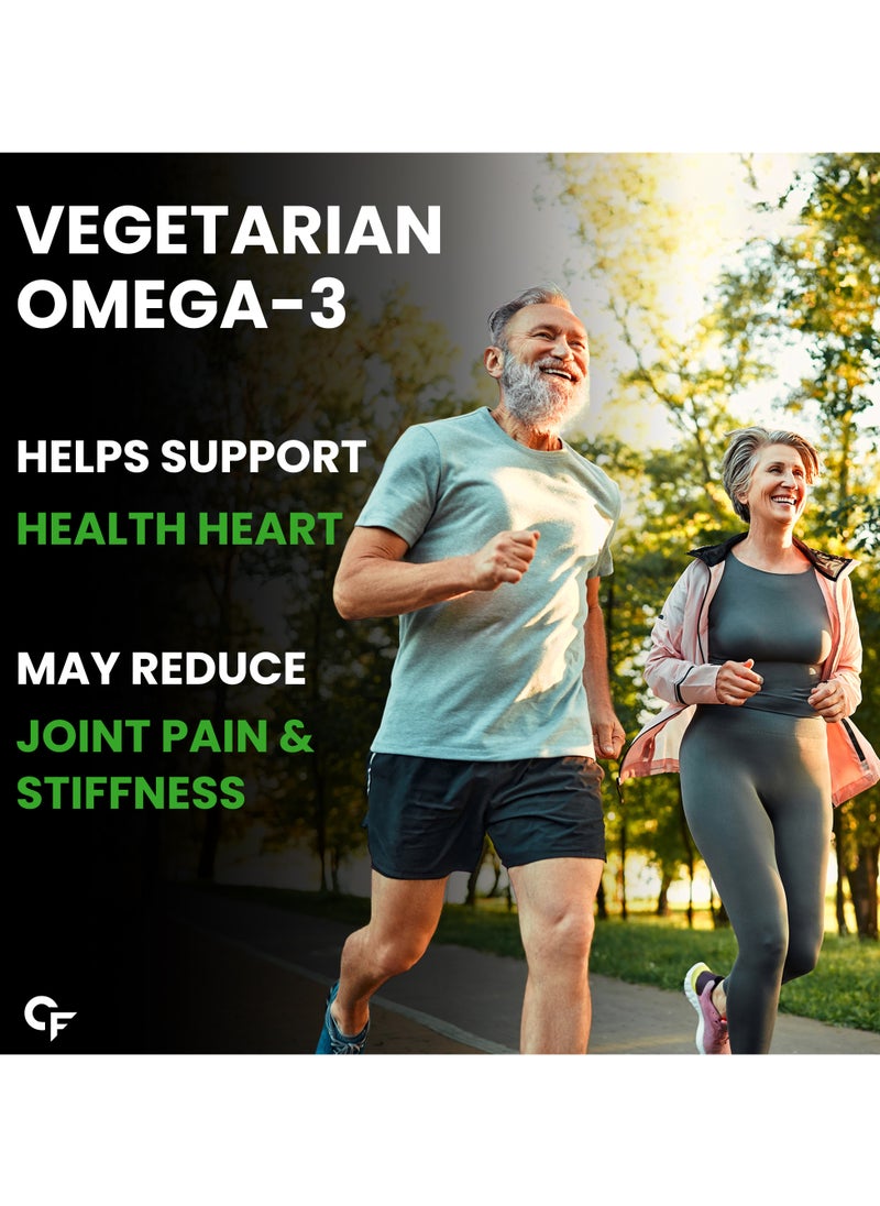 CARBAMIDE FORTE - Carbamide Forte Veg Omega 3 1000mg Tablets With Veg Dha 60 Veg Tablets - Image 1